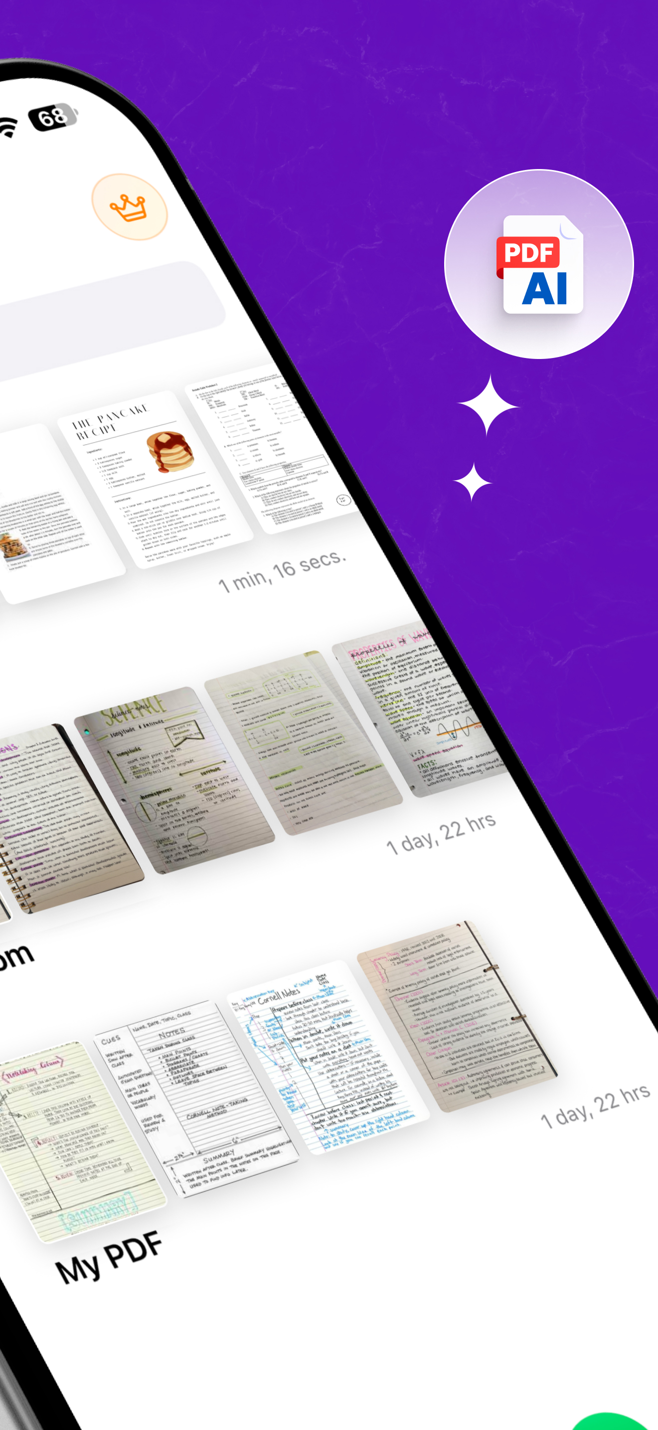 AI Summary Interface